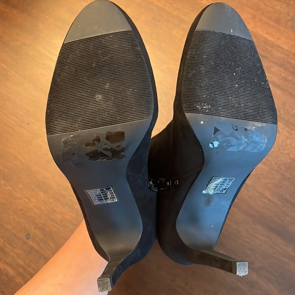 Black Ankle Boots - Picture 8 of 12